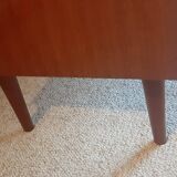Commode en bois vernis, années 80