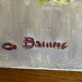 Painting, oil on canvas "Landscape"