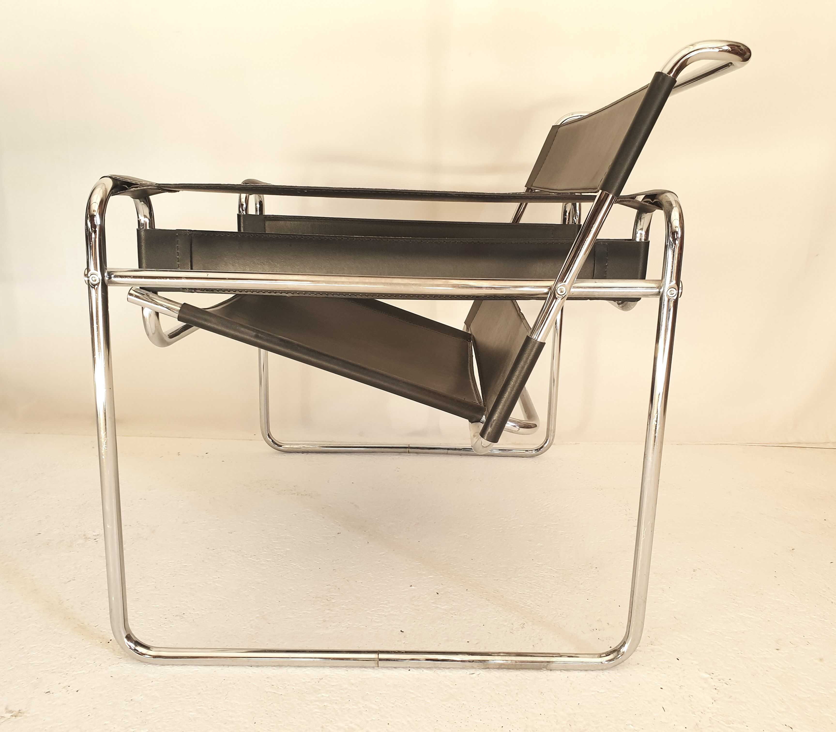 Wassily model armchairs by Marcel Breuer