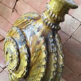 Tamegroute pottery in glazed terracotta