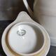 Covered pitcher in porcelain fire of Grigny XIXth stamped P.Precious