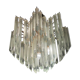 Venini crystal candlestick