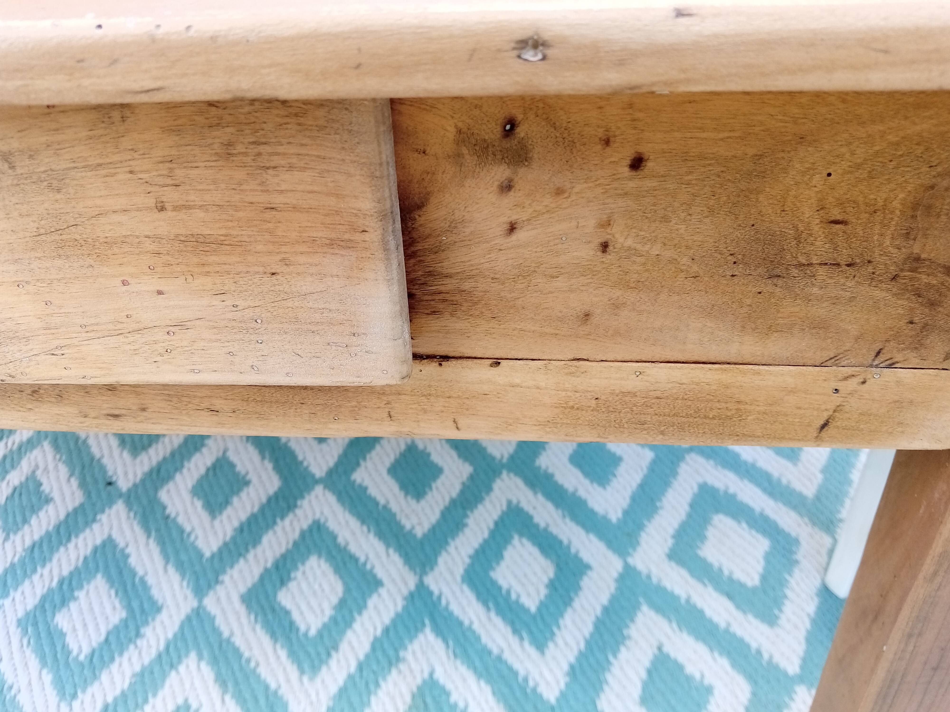 Antique wooden coffee table