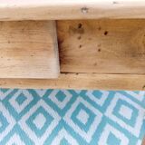 Antique wooden coffee table