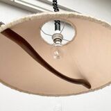 Wood and wool suspension from the mid-century, 1960s.