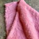 Plaid, blanket linvosges in pink mohair ☐ 180 x 240 cm