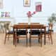 Set of 6 Farstrup model 210 chairs.