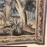 19th-century Aubusson Verdure tapestry
