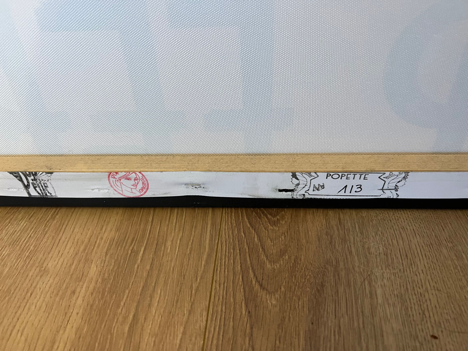 Canvas arcachon basin popette