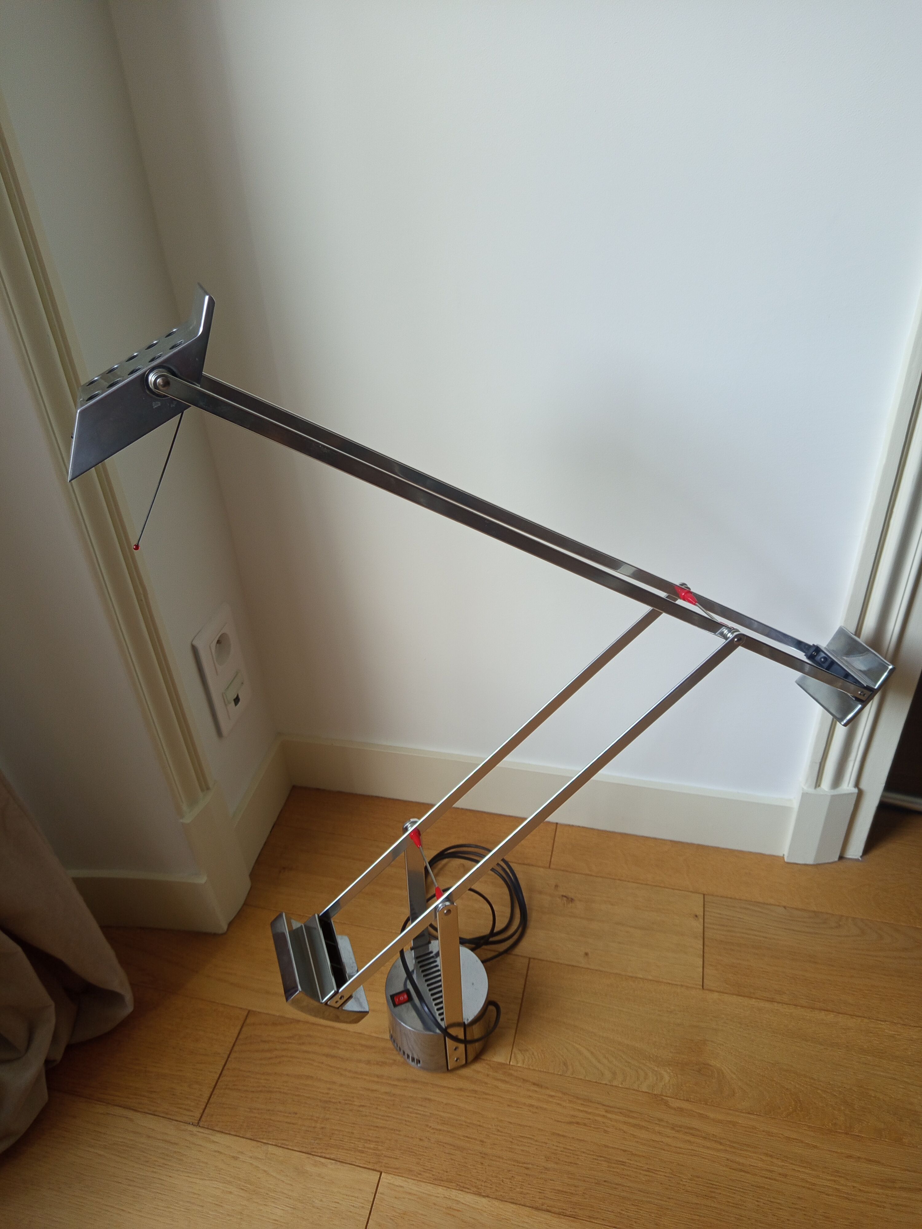 Tizio Artemide signed limited edition chrome Richard Sapper