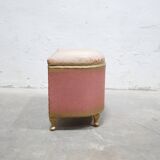 Vintage wooden bench chest