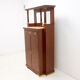 Secessionist Mahogany Display Cabinet, Austria, 1910