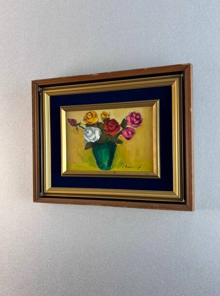 The Roses, oil on canvas