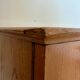 Old oak sideboard from the 50s, reconstruction period