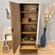 Parisian wardrobe with 1 door