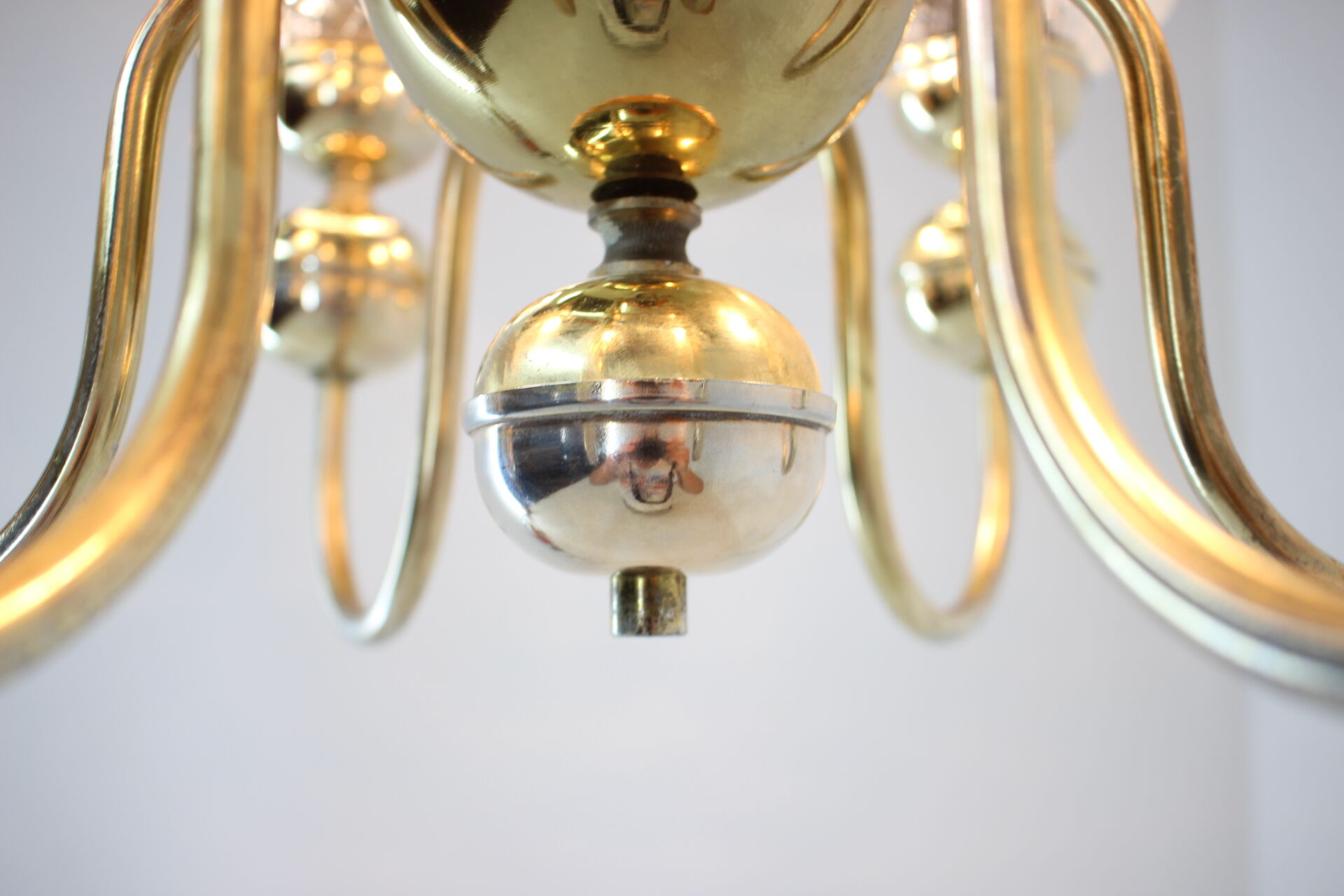 Mid-century Chandelier by  Kamenický Šenov, 1950‘s.