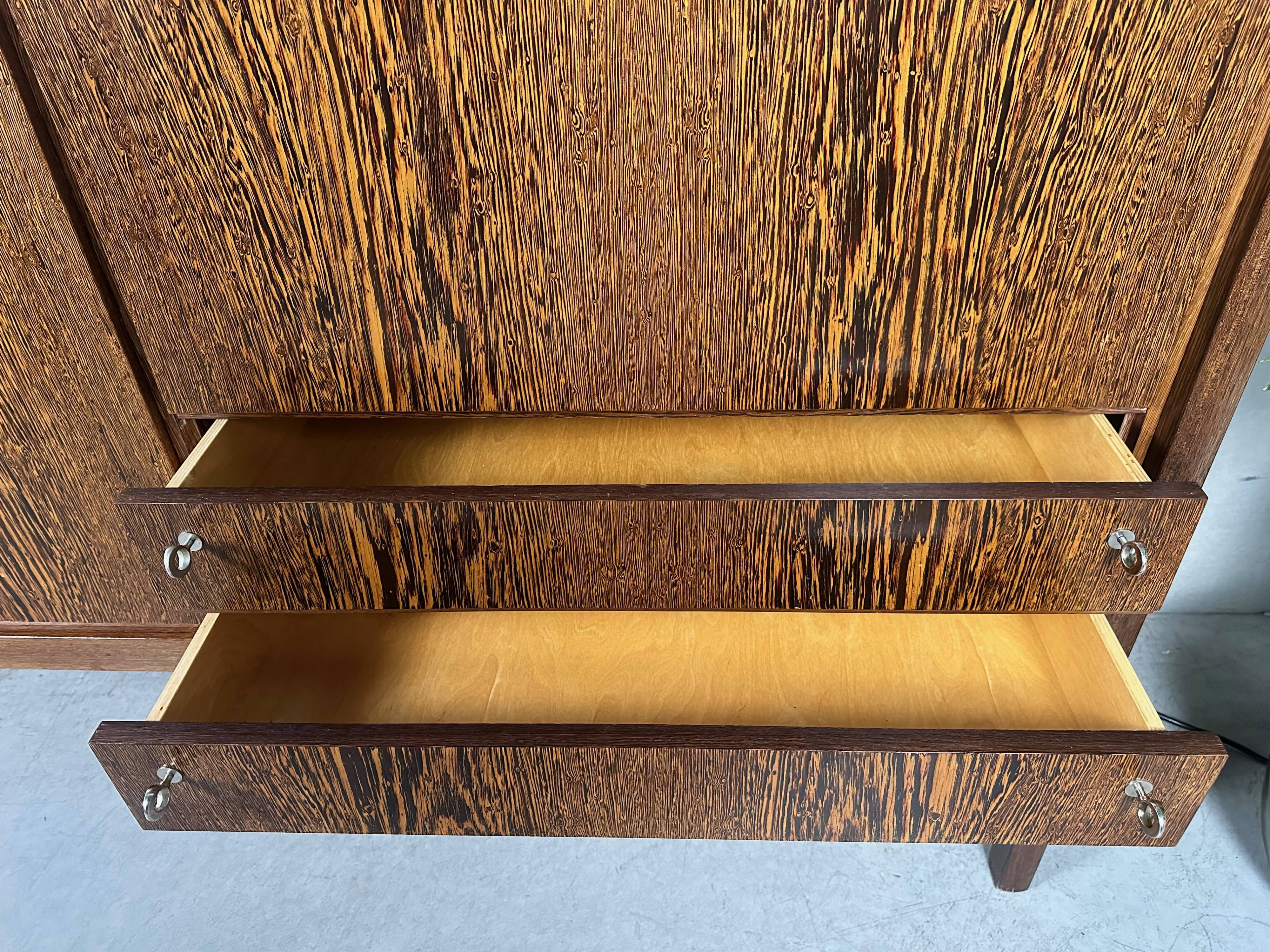 Vintage XL highboard – wenge
