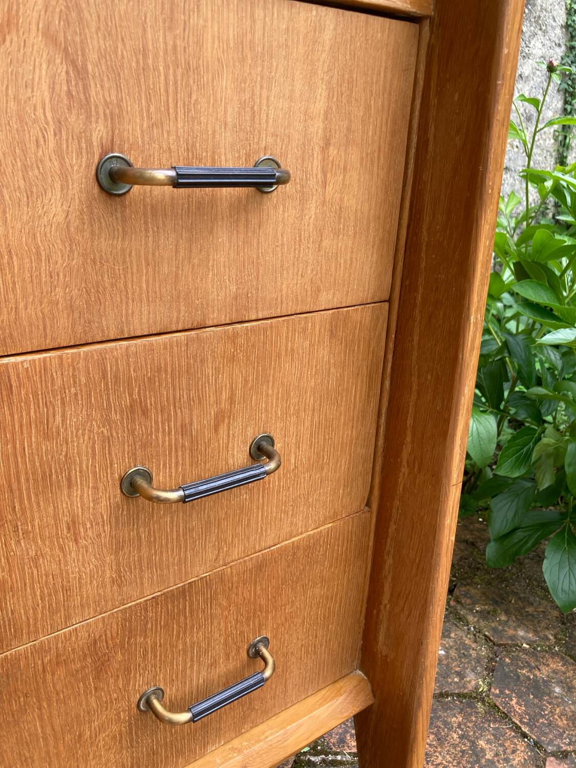 Vintage bookcase shelf