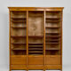 Large notary furniture with curtains by G.M. Radia, circa 1920