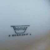 Thomas Rosenthal Germany porcelain Tulips coffee set in greens and blues