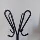 Vintage metal coat rack