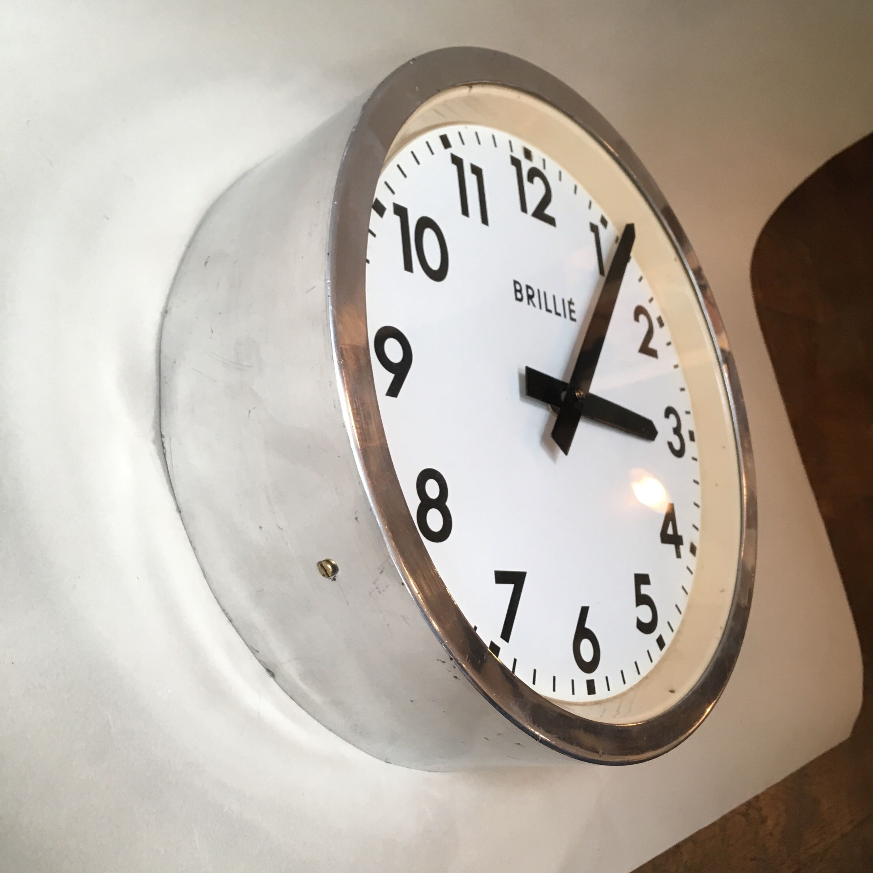 Industrial clock from the 1950s