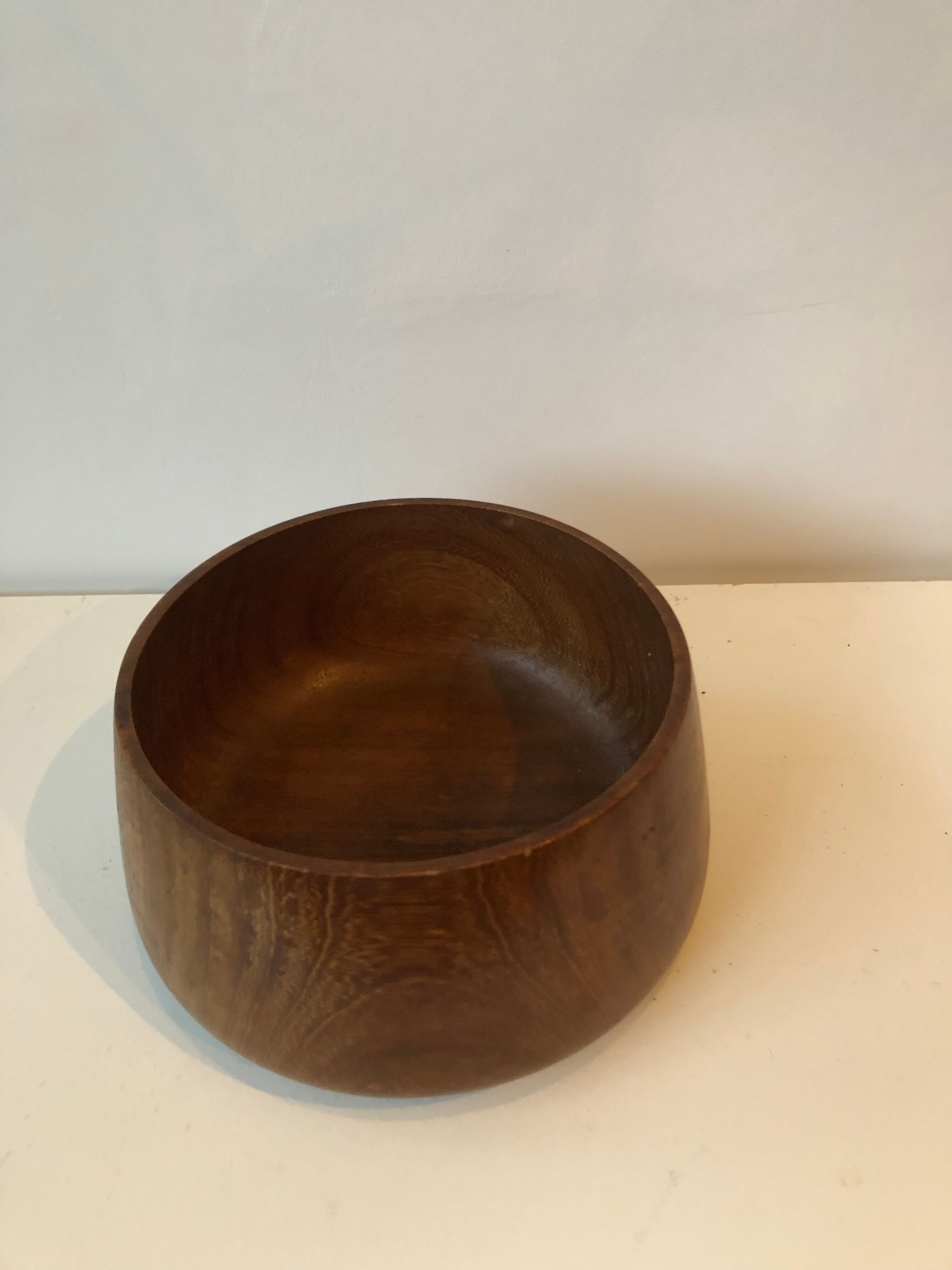Scandinavian teak bowl