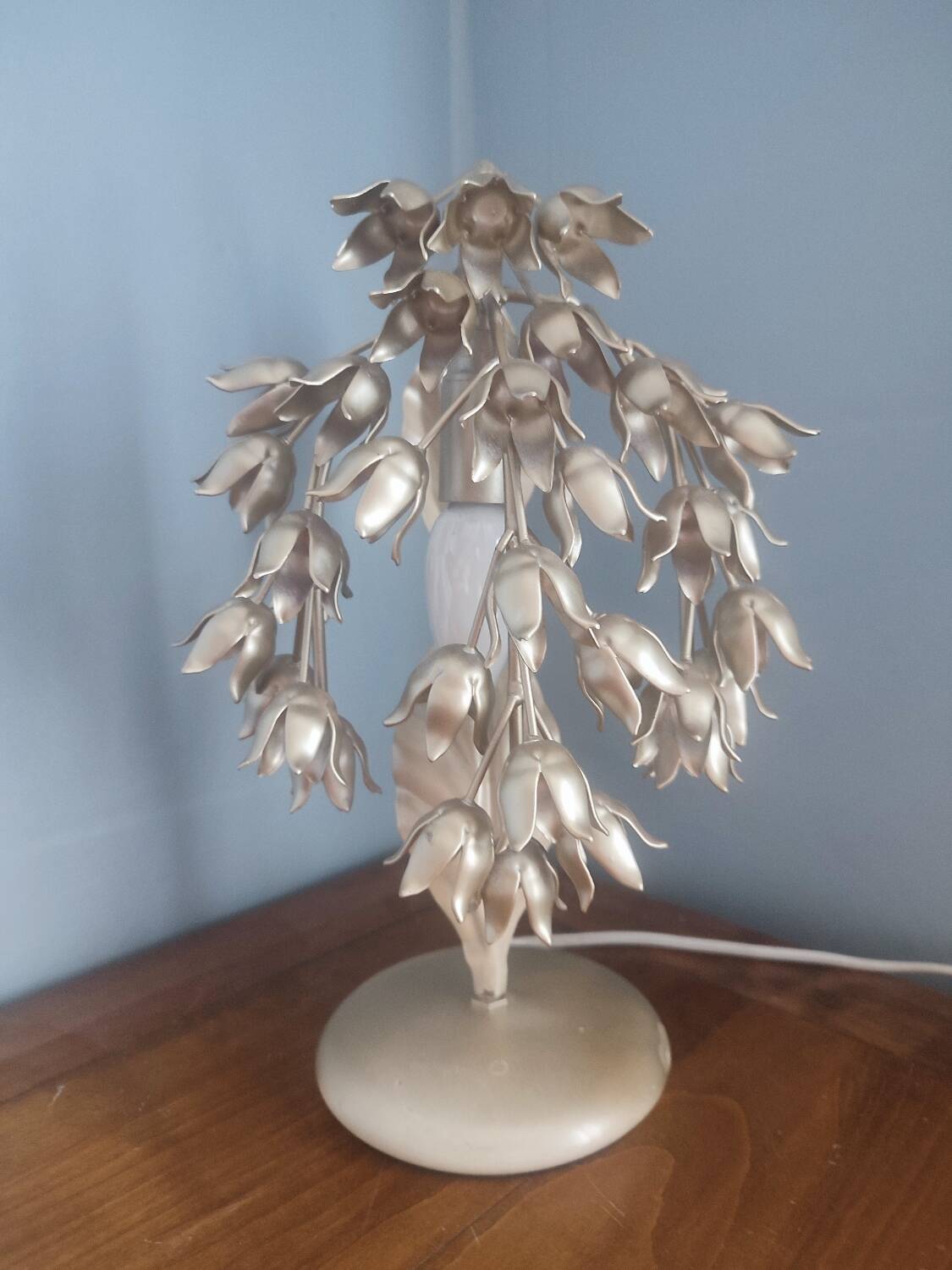 Vintage metal table lamp