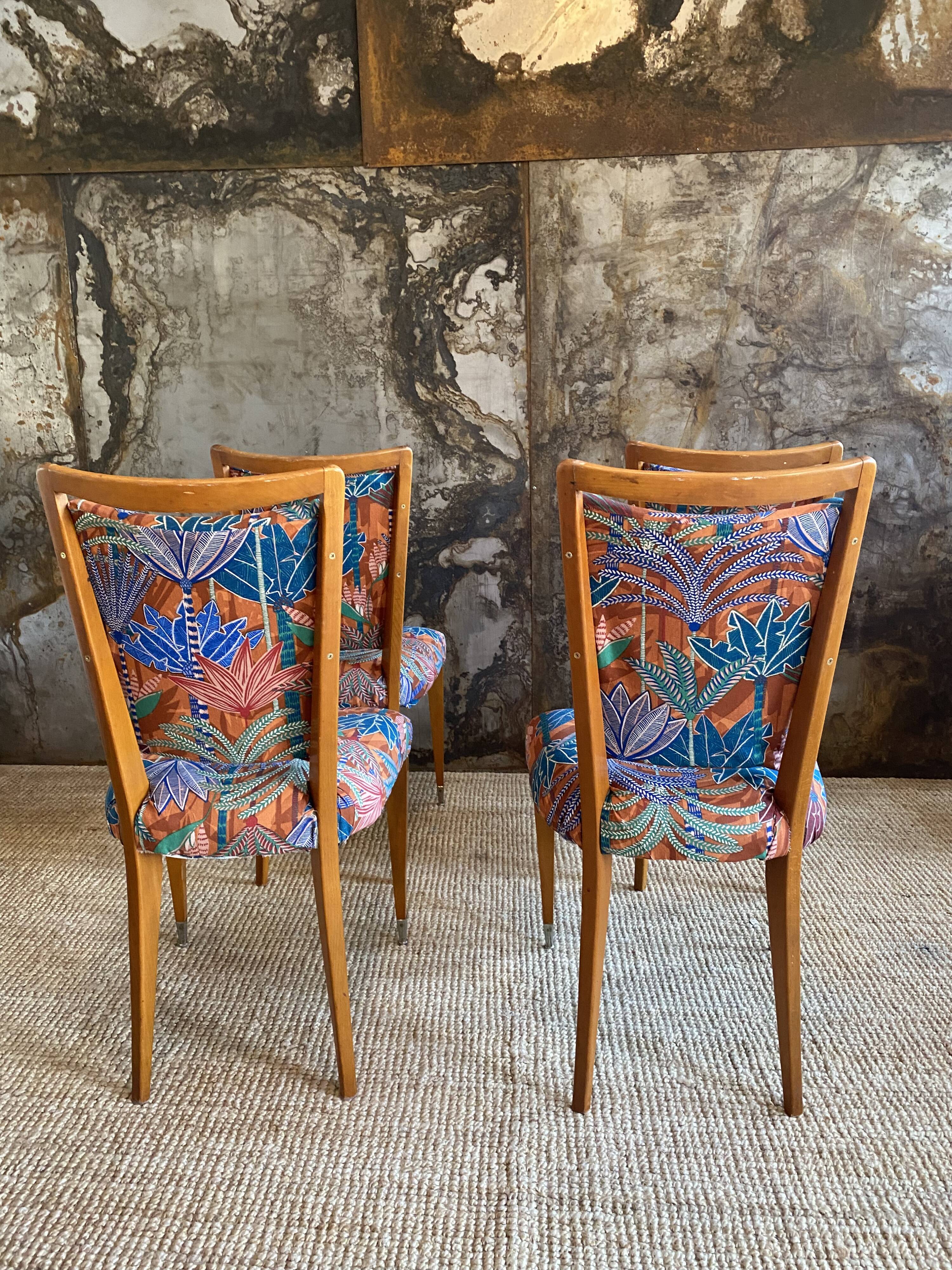 4 vintage chairs