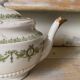 English porcelain teapot