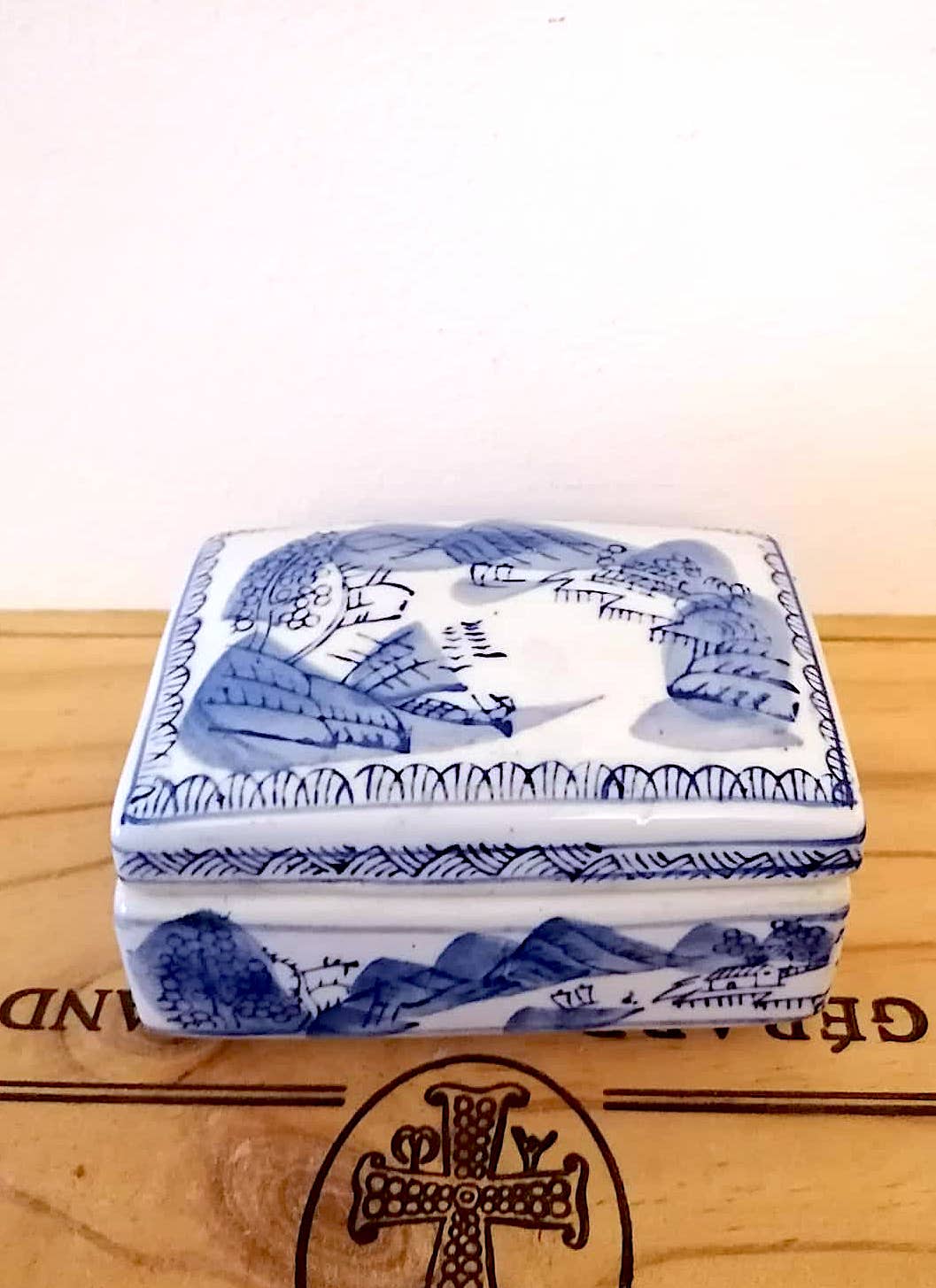 China porcelain box