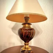 VINTAGE CERAMIC LAMP THE DOLPHIN