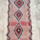 Moroccan carpet boujad pink - 102 x 300 cm