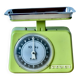 Stube - vintage green kitchen scale in enameled metal - force 10