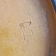 Set of 2 ceramic plates Ferney-Voltaire