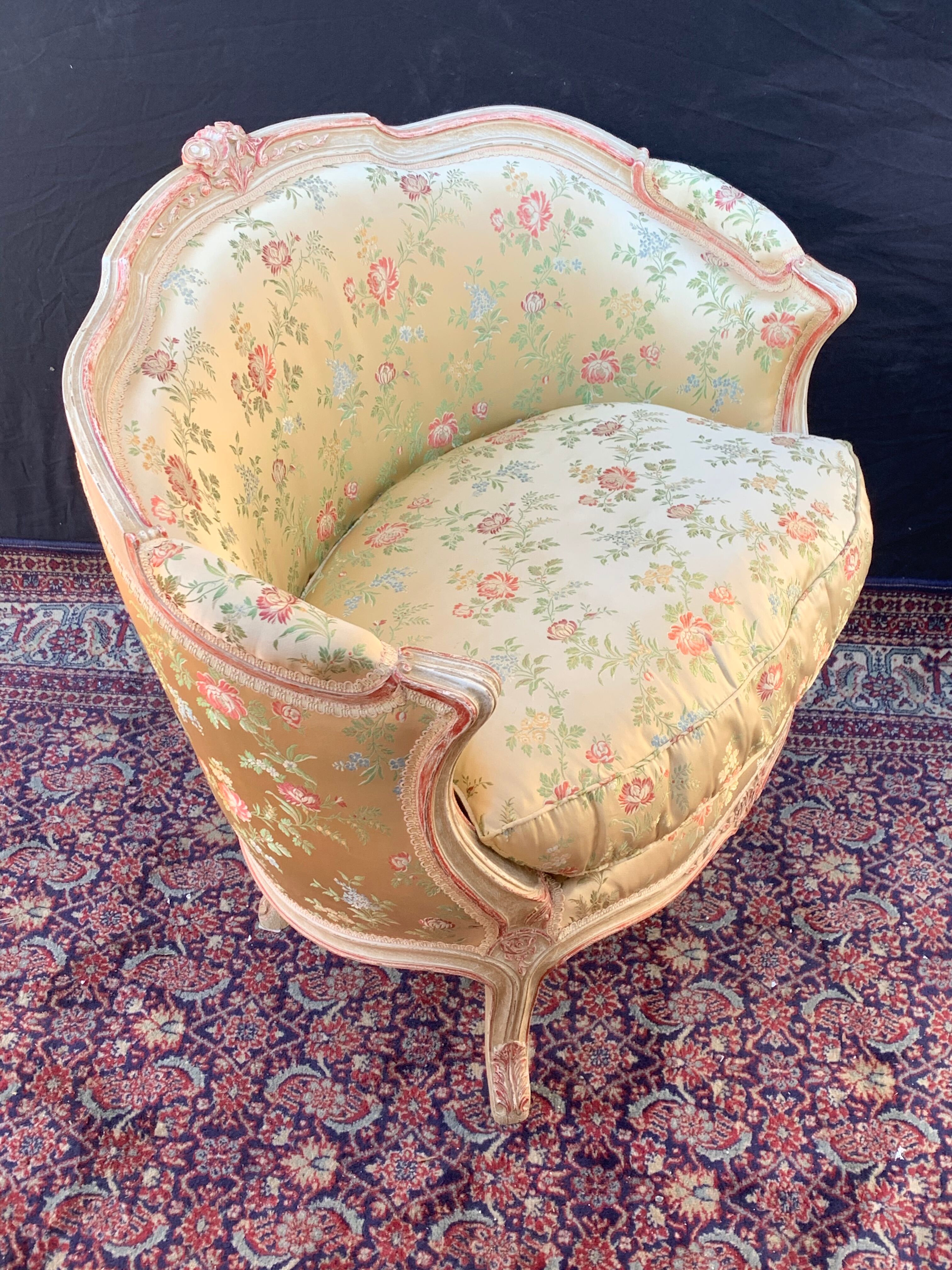 Louis XV-style laqué wooden marquee