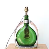 Armagnac Ducastaing bottle lamp and its stirrup, 60s