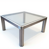 Table basse modèle 100, Kho Liang le, Artifort, pays bas 1970