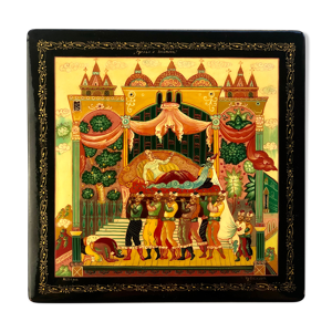 Boîte laquée Russe