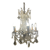 Lustre de style en verreries