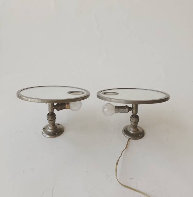 2 miroirs lampe salle de bain art deco 1930  Brot