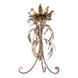 Gilded Metal Planter with Leaves Att. Hans Kögl , Germany, 1970s