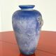 Vintage Murano amphora vase cobalt blue