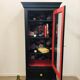 Glass bookcase