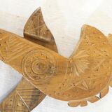 Old wooden nut cracker