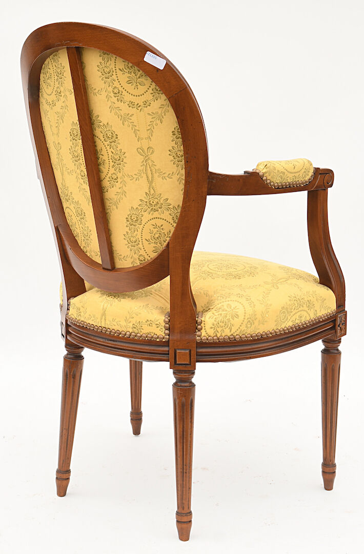 Louis XVI style convertible armchair