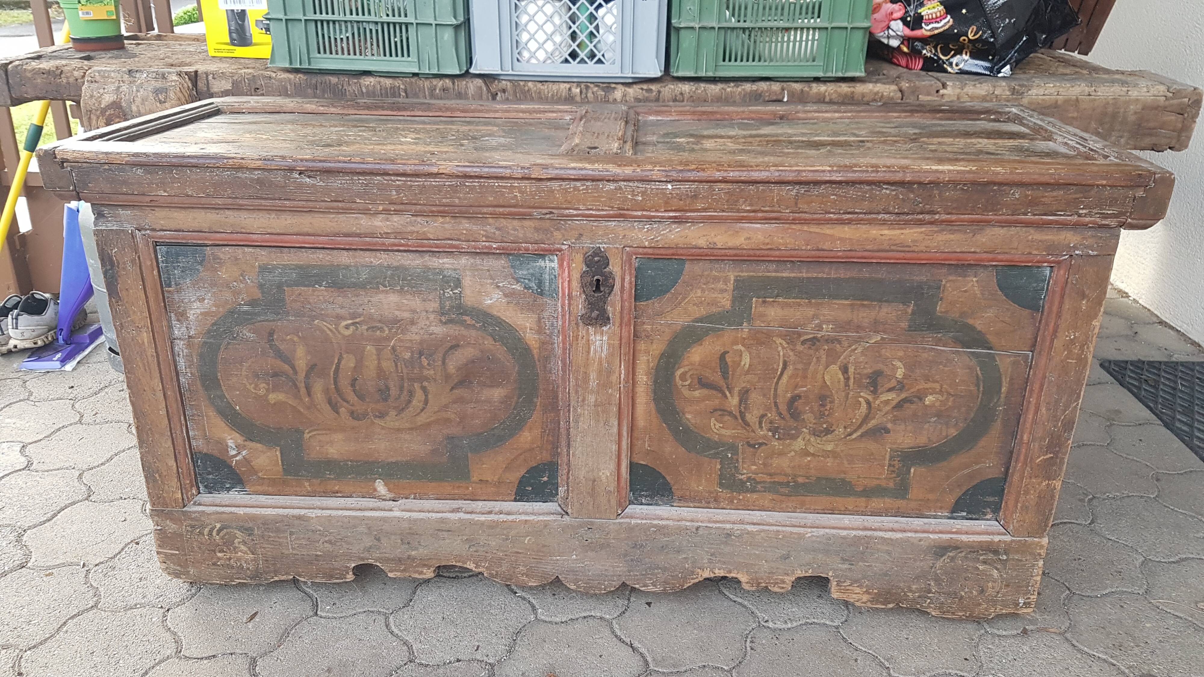Coffre 19eme siècle