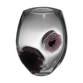 Crystal vase by Daum France 1960s