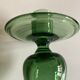 Pair of blown glass candlesticks 1960