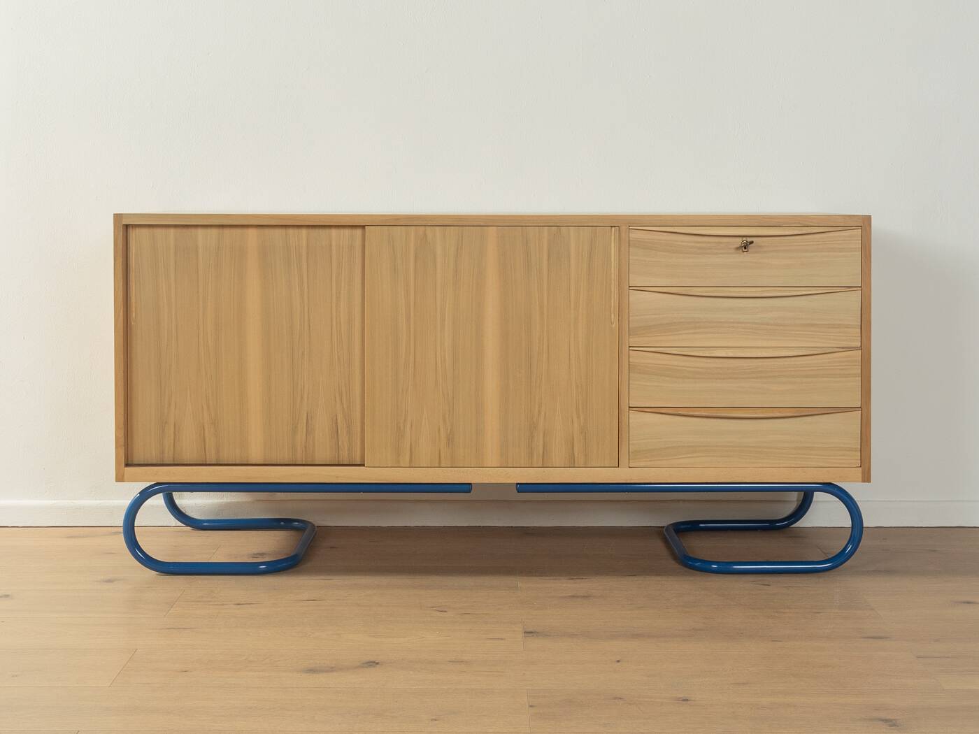 Wonderful partly solid sideboard in Scandinavian style from the 1950s